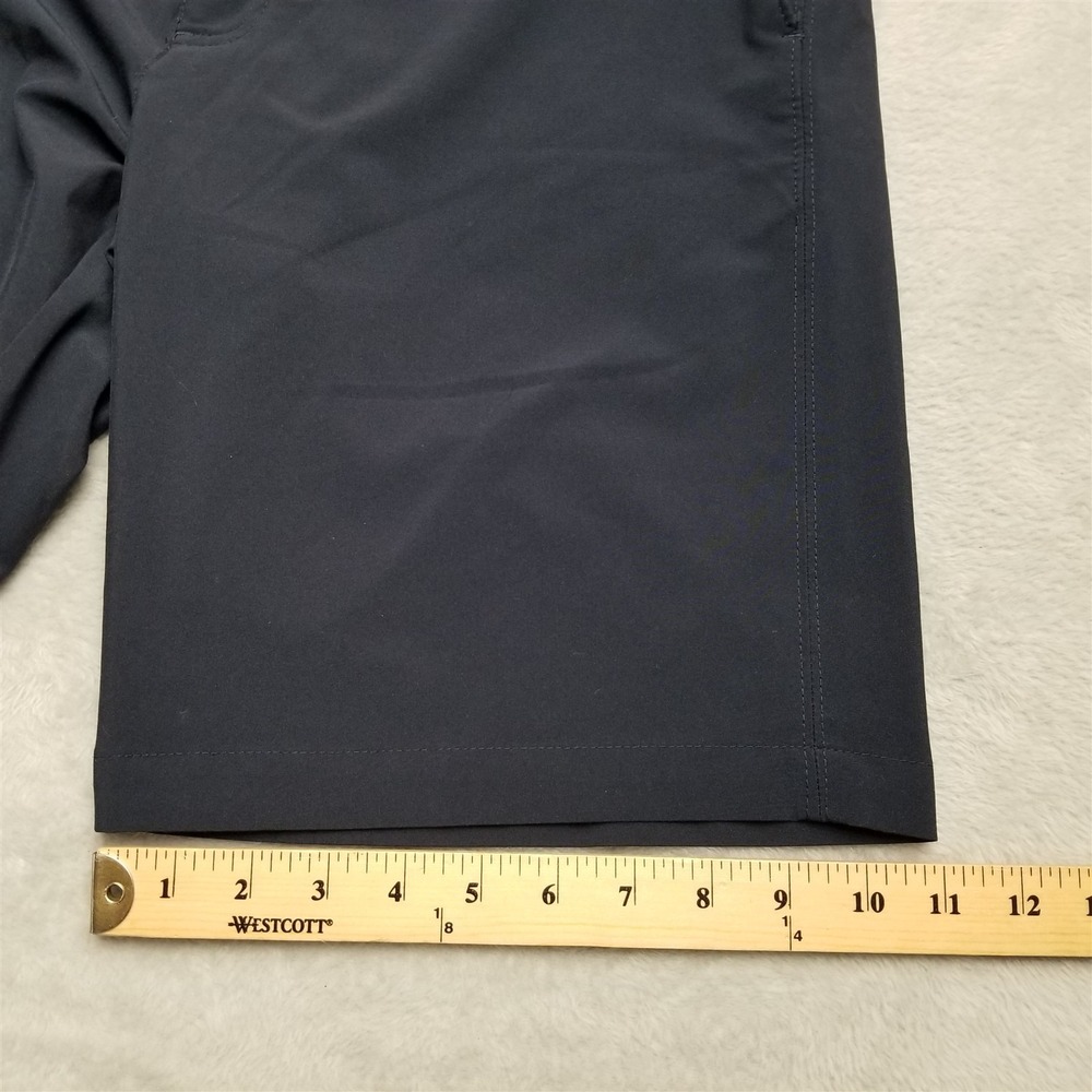 Callaway Shorts Mens 34x10 Black Flat Front Chino Performance Golf Activewear - Picture 11 of 11